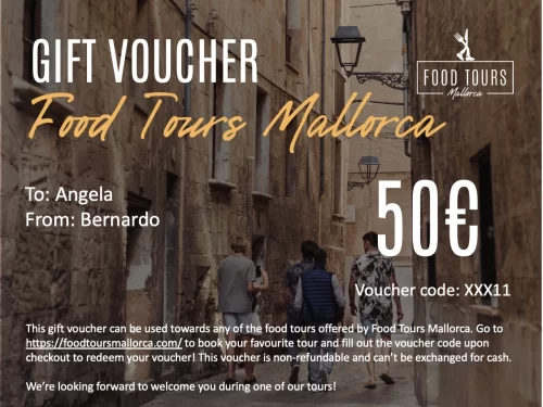 Vale regalo de Food Tours Mallorca