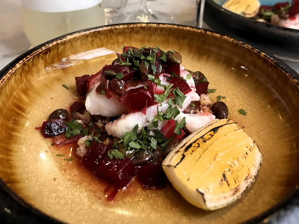 Alta cocina en Mallorca - plato