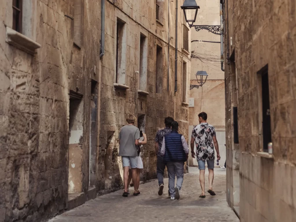 Wander the streets of Palma during your food tour in Mallorca