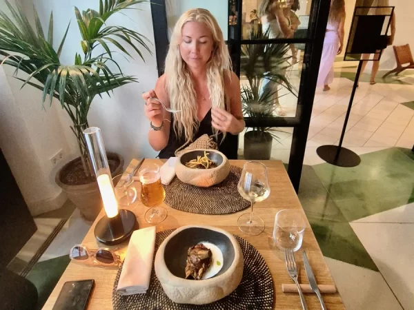 Vegan food in Mallorca during Wine & Dine Tour at Xalest