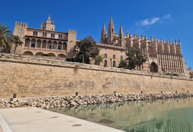 Easter traditions in Mallorca at the la Seu cathedral in Palma