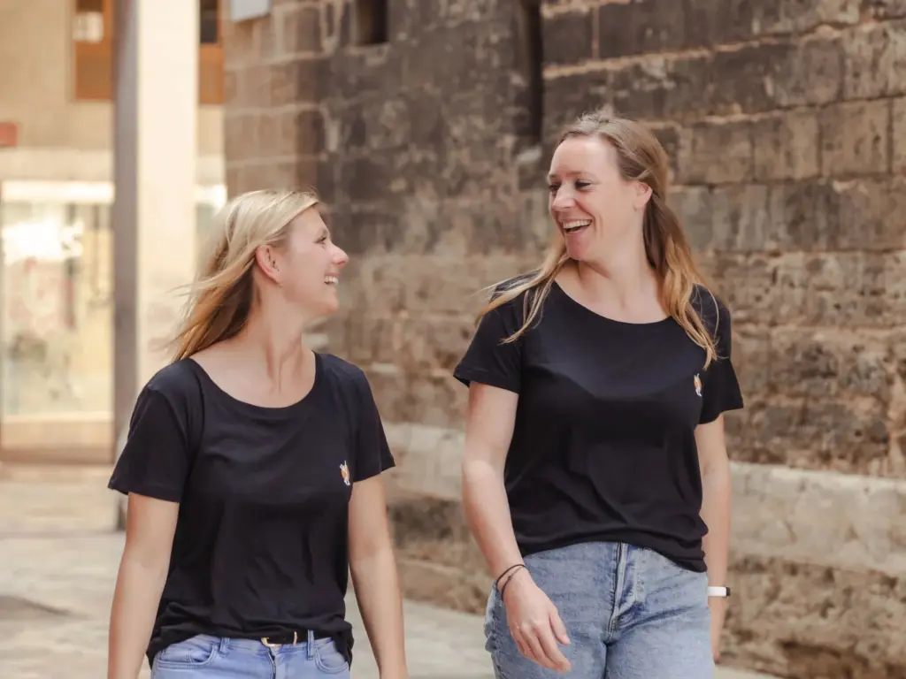 Emily and Michelle - the founders of Food Tours Balearics in Mallorca