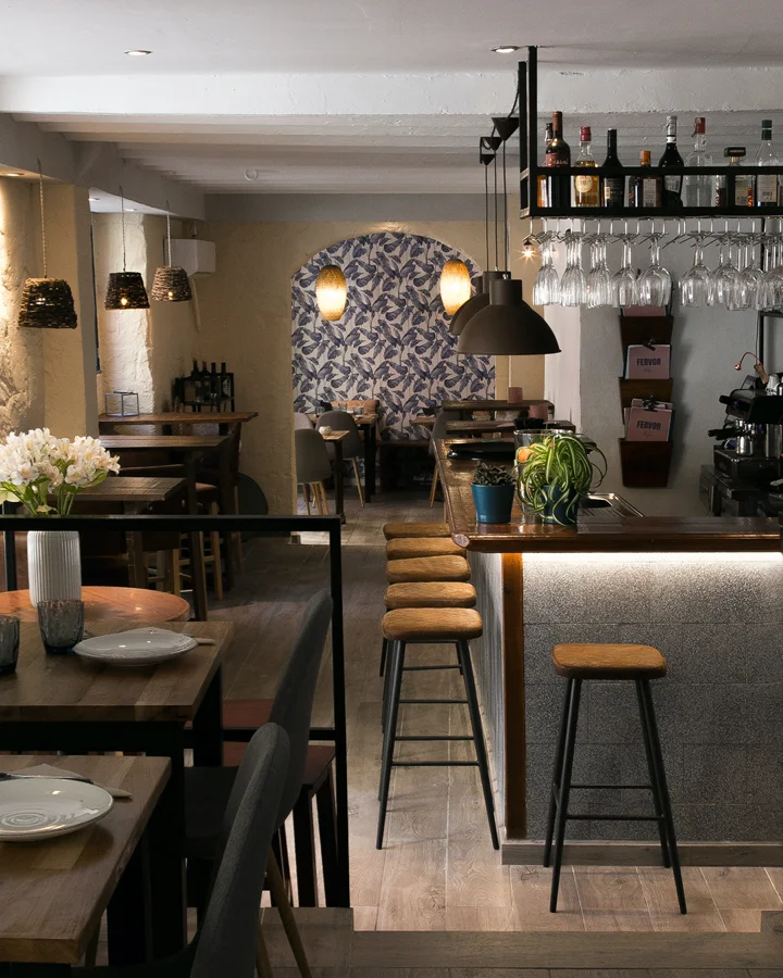 Fervor restaurant in the centre of Palma part of private food tours
