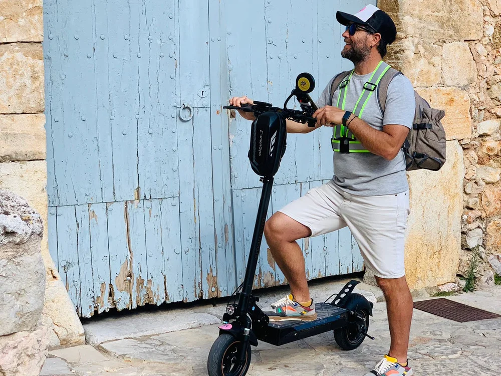 Visit rustic villages on your self-guided e-scooter tour in Mallorca