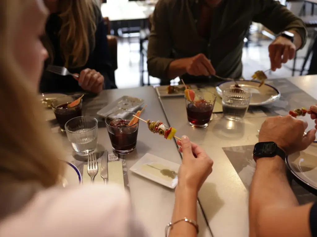Spanish food and local vermouth at La Rosa Catalina in Palma