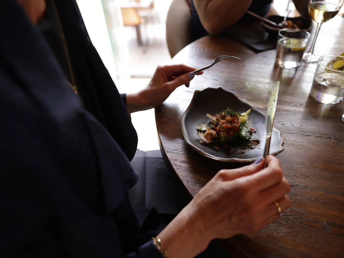 Gourmet food paired with wine at the best food tour in Palma de Mallorca