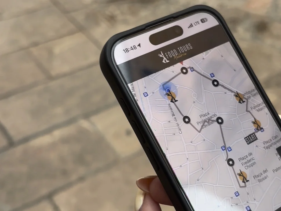 Follow a curated route on your self-guided food tour in Palma Old Town