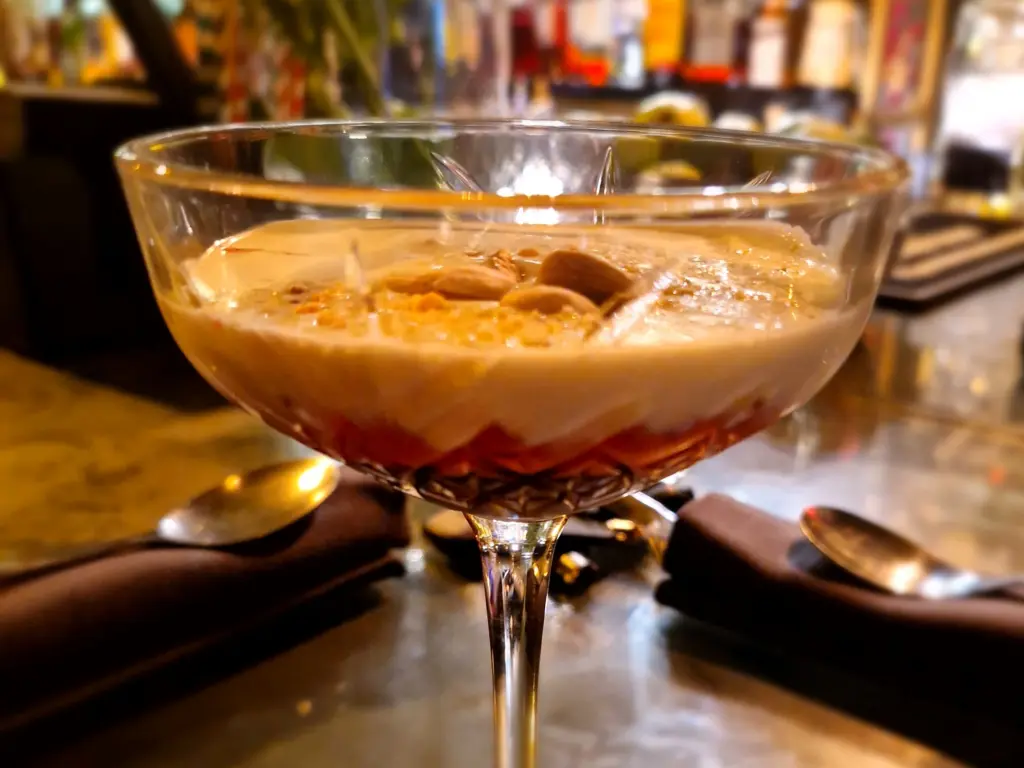 Wine and Dine Tour in Palma - a sweet dessert in La Lonja