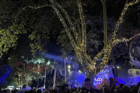 Festive New Year’s Eve celebrations and dining options in Palma de Mallorca during December.