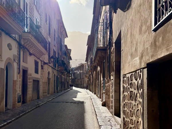 Explore the famous streets of Sóller town during the self-guide food tour