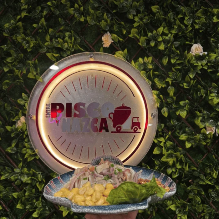 Entre Pisco y Nazca Peruvian restaurant in Pollença town - the best ceviche on the self-guided food tour